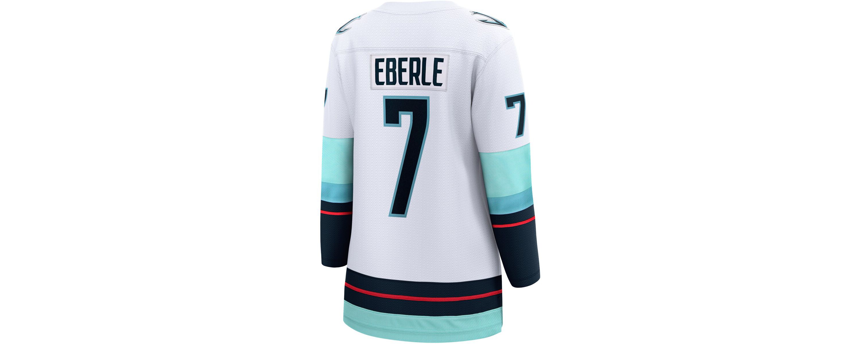 NHL Fanatics Jordan Eberle Seattle Kraken Away Breakaway Jersey