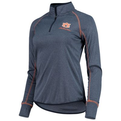 NCAA Auburn Tigers Stingray Raglan Quarter-Zip Top