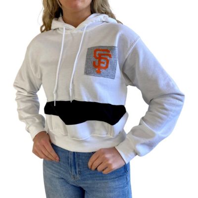 MLB San Francisco Giants Cropped Pullover Hoodie