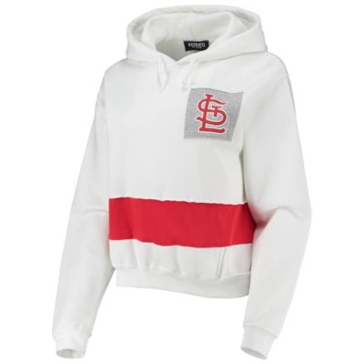 MLB St. Louis Cardinals Cropped Pullover Hoodie