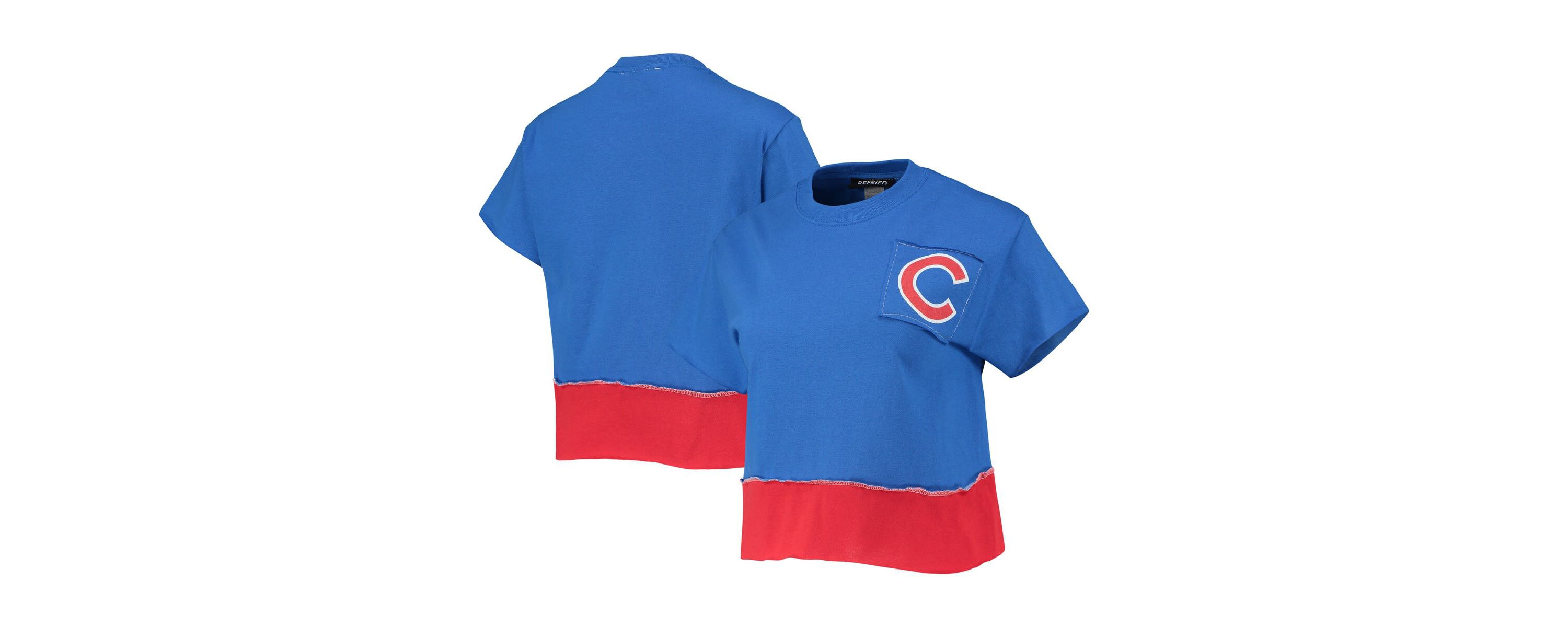 MLB Chicago Cubs Cropped T-Shirt