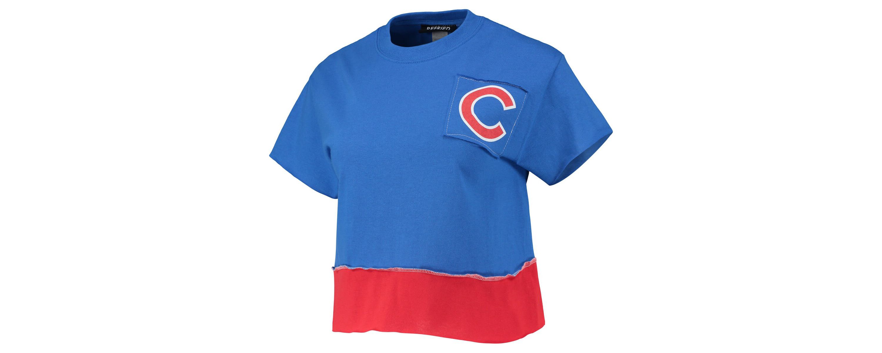 MLB Chicago Cubs Cropped T-Shirt