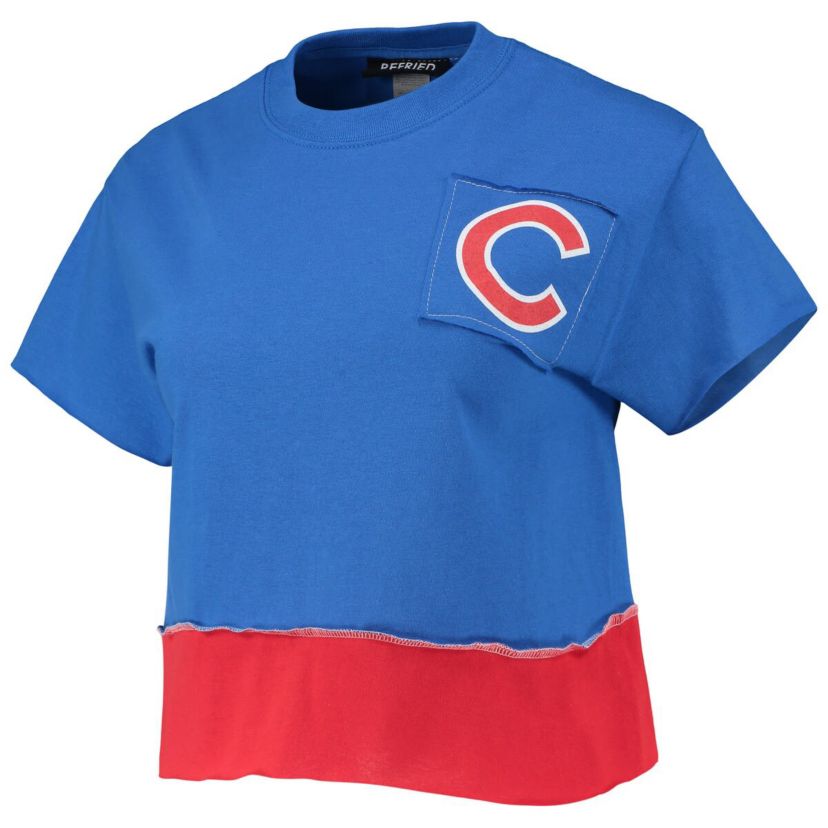 MLB Chicago Cubs Cropped T-Shirt