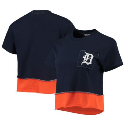 MLB Detroit Tigers Cropped T-Shirt