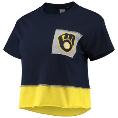 MLB Milwaukee Brewers Cropped T-Shirt