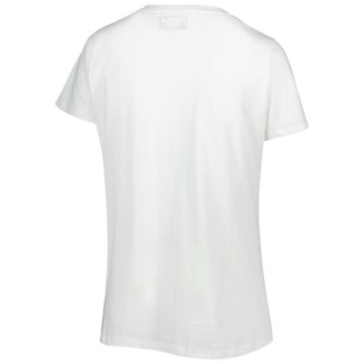 NCAA Ohio State Buckeyes Plus Pieced Body V-Neck T-Shirt