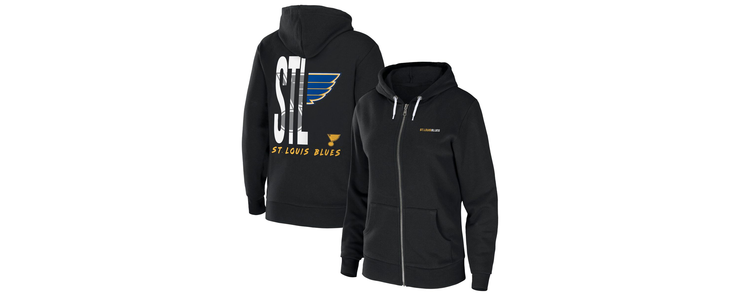 NHL St. Louis Blues Sponge Fleece Full-Zip Hoodie