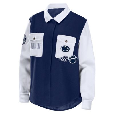 NCAA Penn State Nittany Lions Button-Up Shirt Jacket