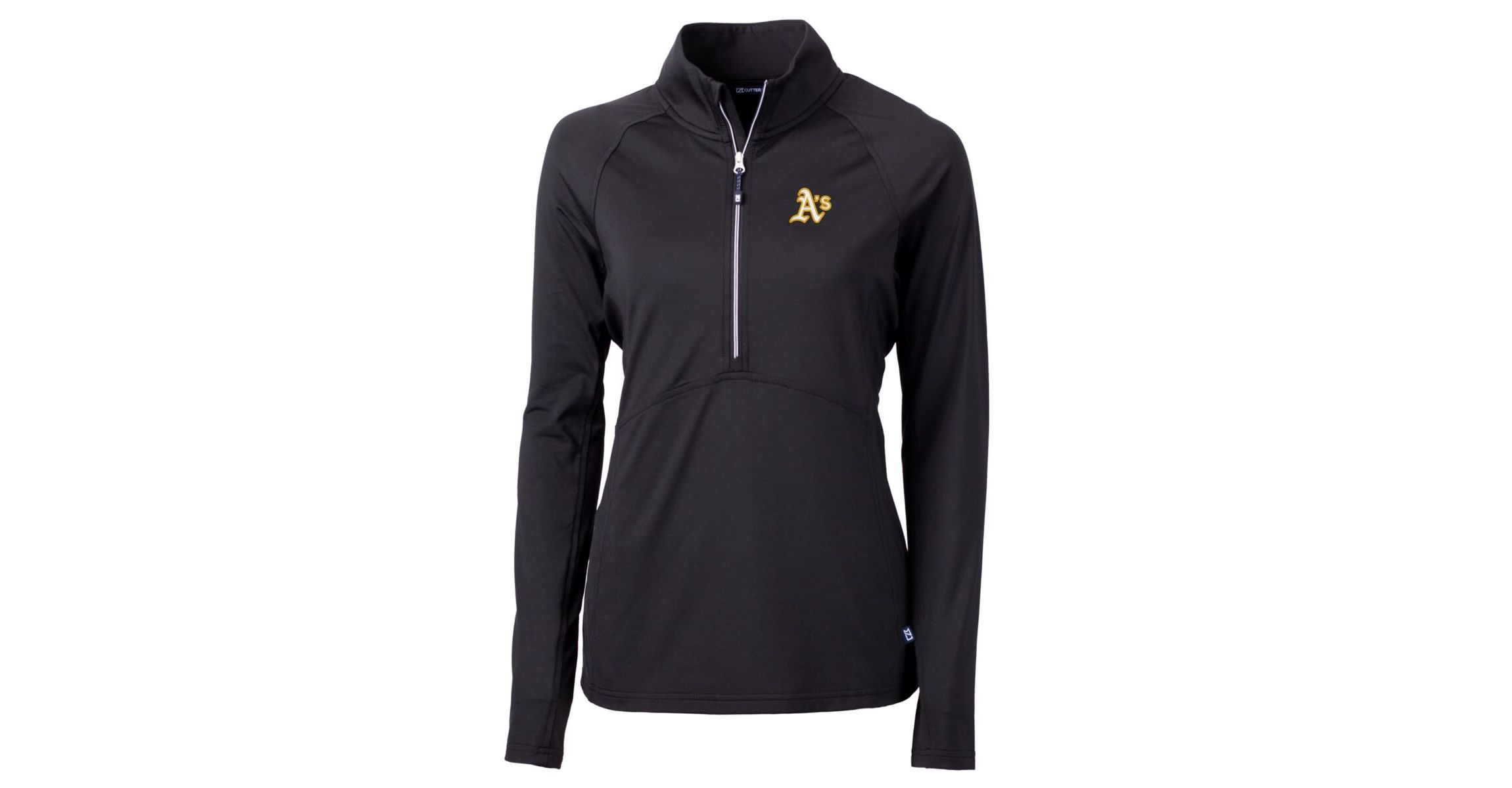 Oakland Athletics MLB Athletics Adapt Eco Knit Stretch Half-Zip Pullover Top