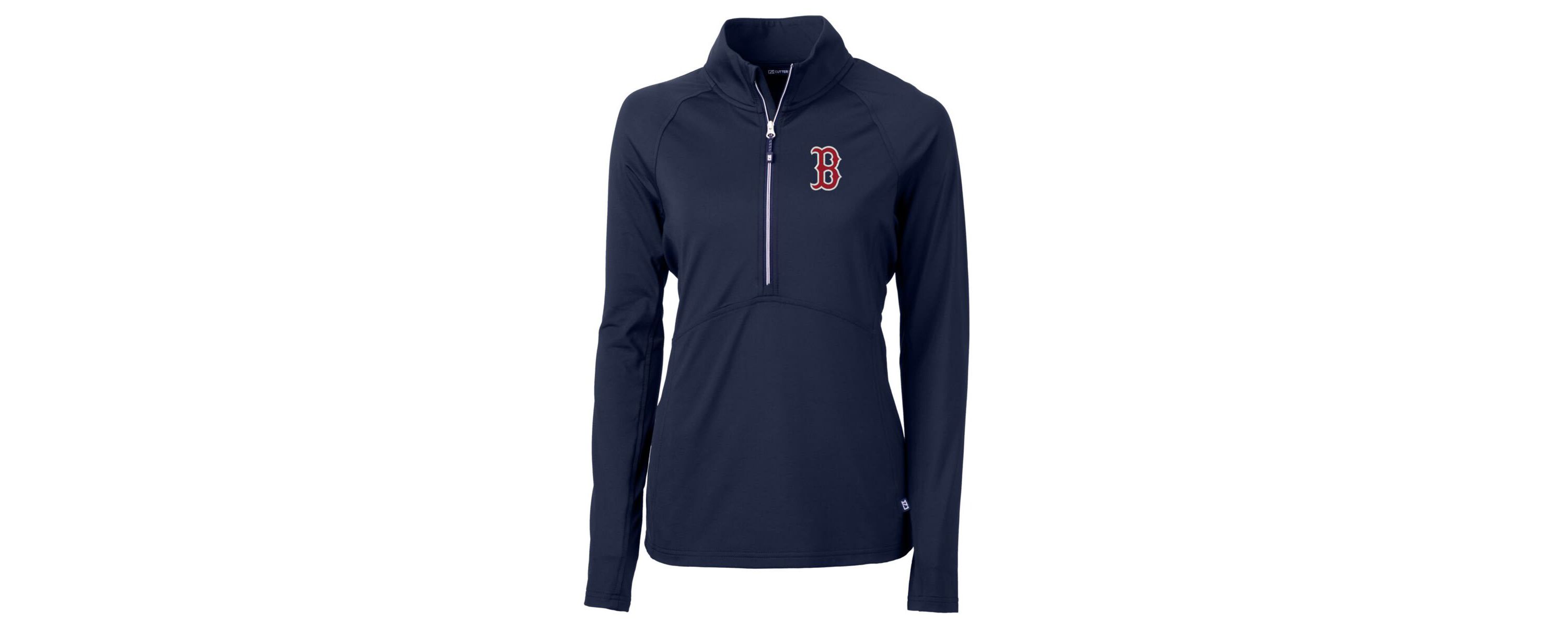 Boston Red Sox MLB Boston Sox Adapt Eco Knit Stretch Half-Zip Pullover Top