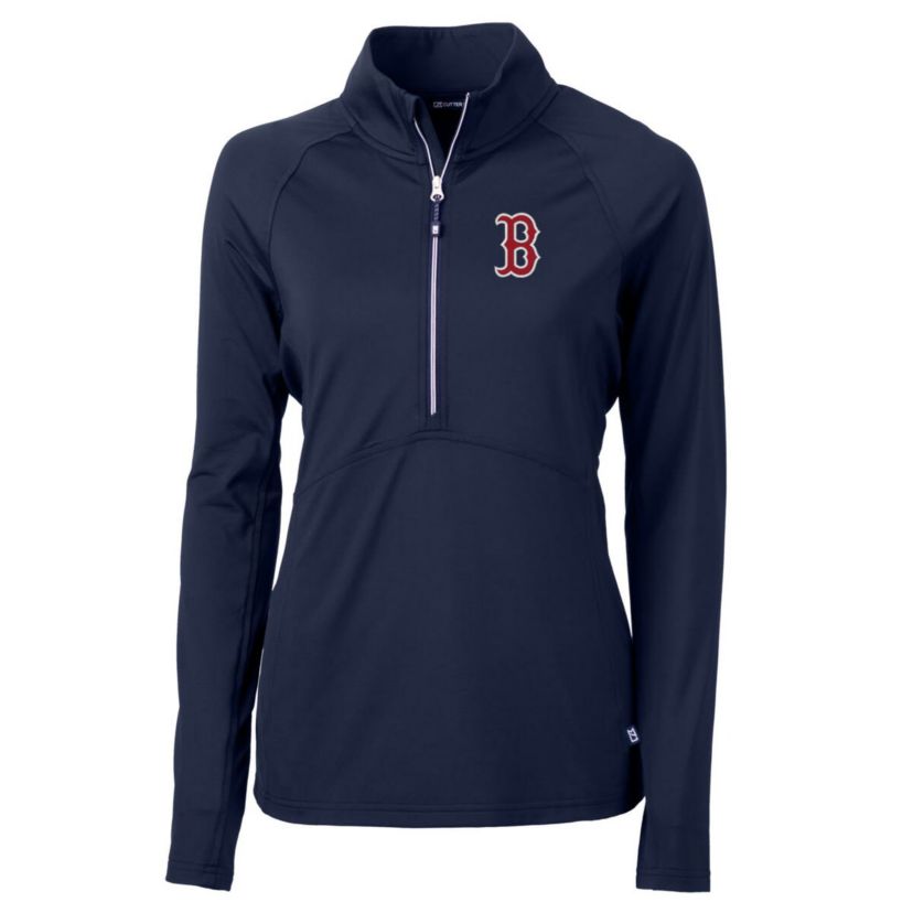 Boston Red Sox MLB Boston Sox Adapt Eco Knit Stretch Half-Zip Pullover Top
