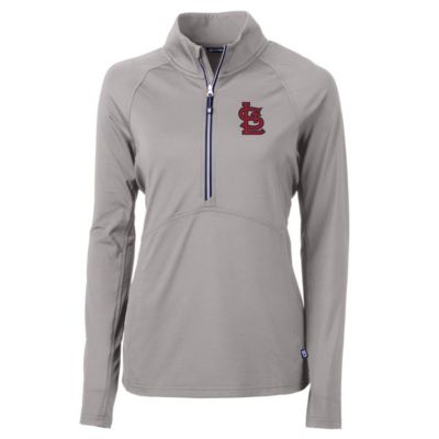 MLB St. Louis Cardinals Adapt Eco Knit Stretch Half-Zip Pullover Top