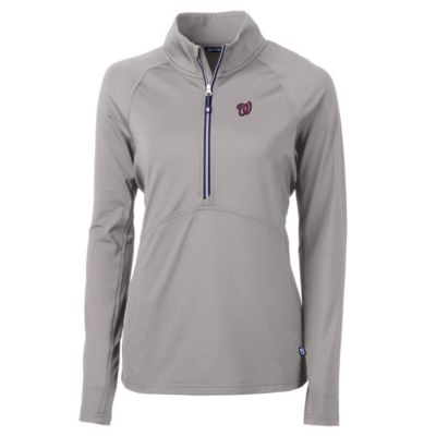 MLB Washington Nationals Adapt Eco Knit Stretch Half-Zip Pullover Top