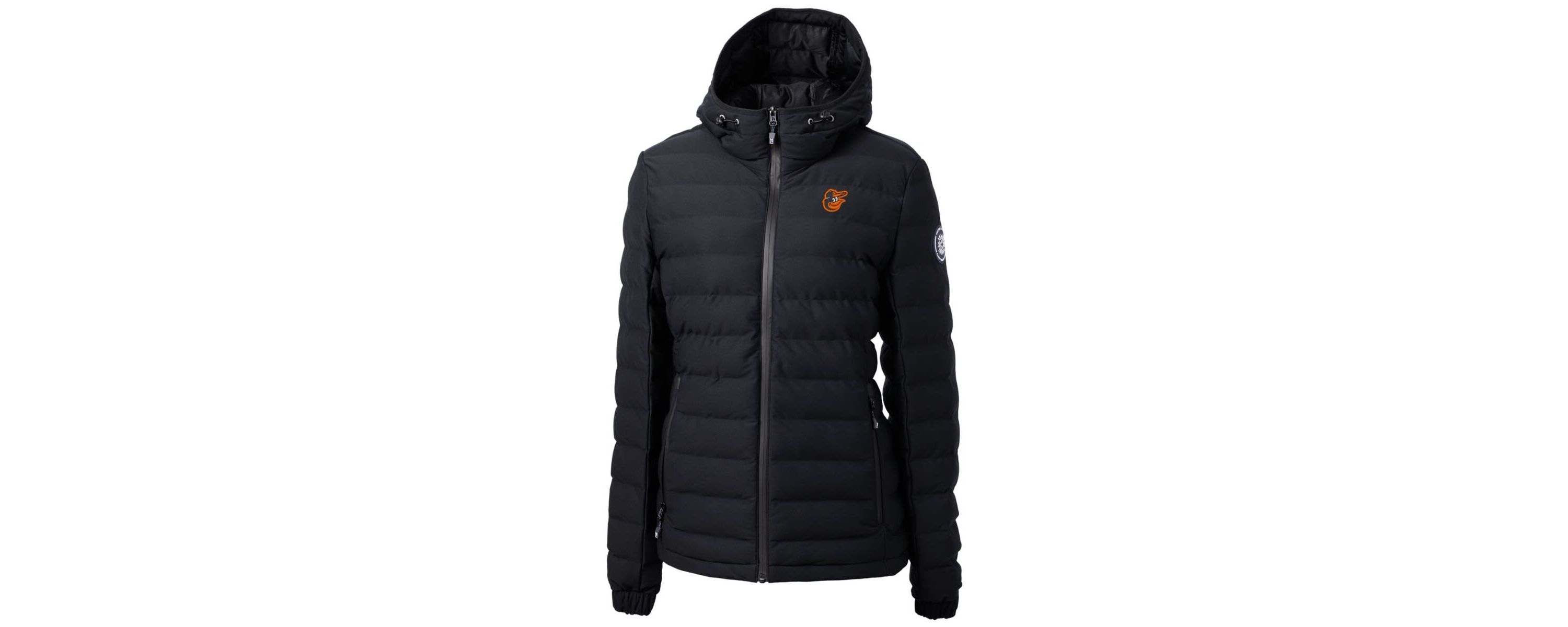 MLB Baltimore Orioles Mission Ridge Repreve Puffer Full-Zip Jacket