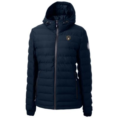 MLB Milwaukee Brewers Mission Ridge Repreve Puffer Full-Zip Jacket