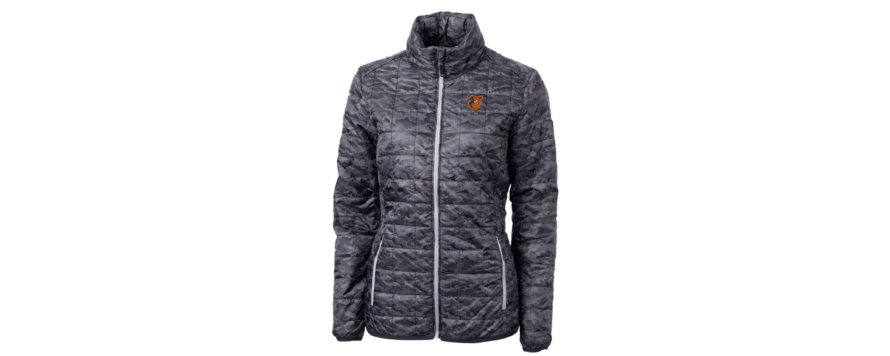MLB Baltimore Orioles Rainier PrimaLoft Printed Full-Zip Puffer Jacket