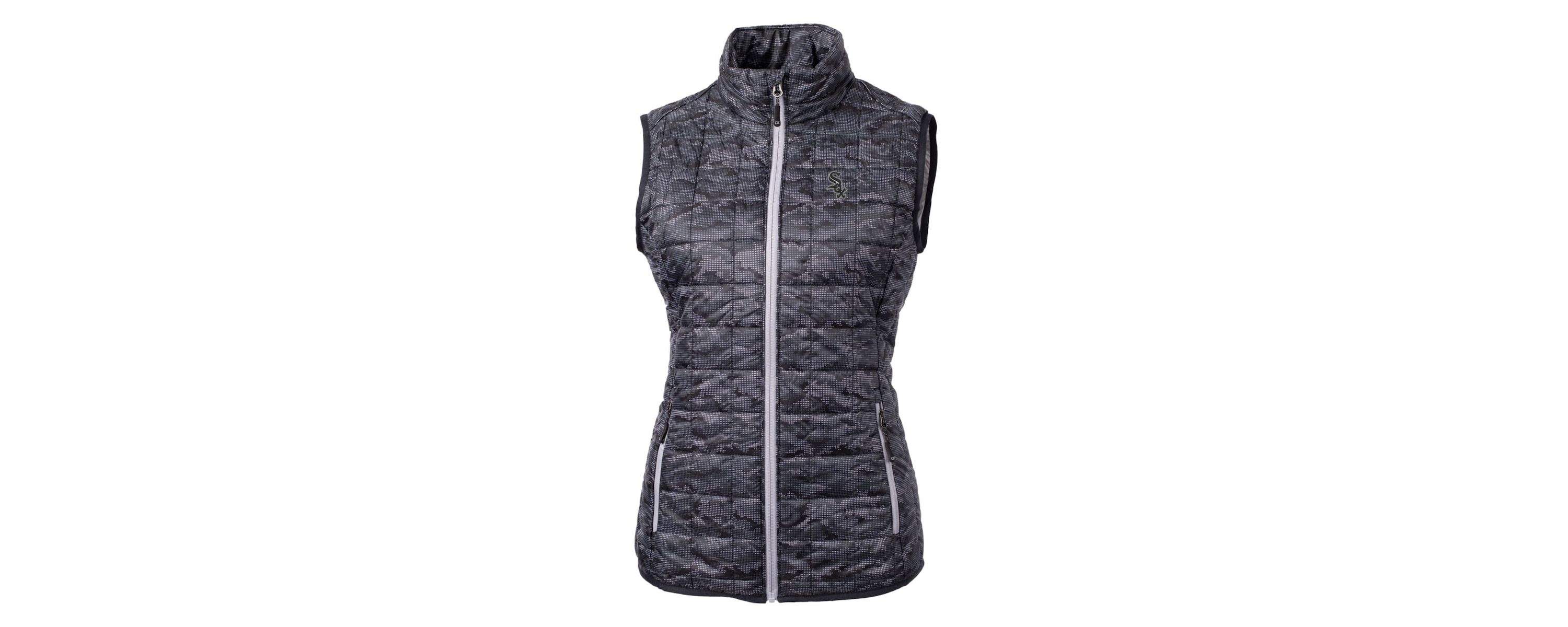 Chicago White Sox MLB Chicago Sox Rainier PrimaLoft Eco Printed Full-Zip Puffer Vest