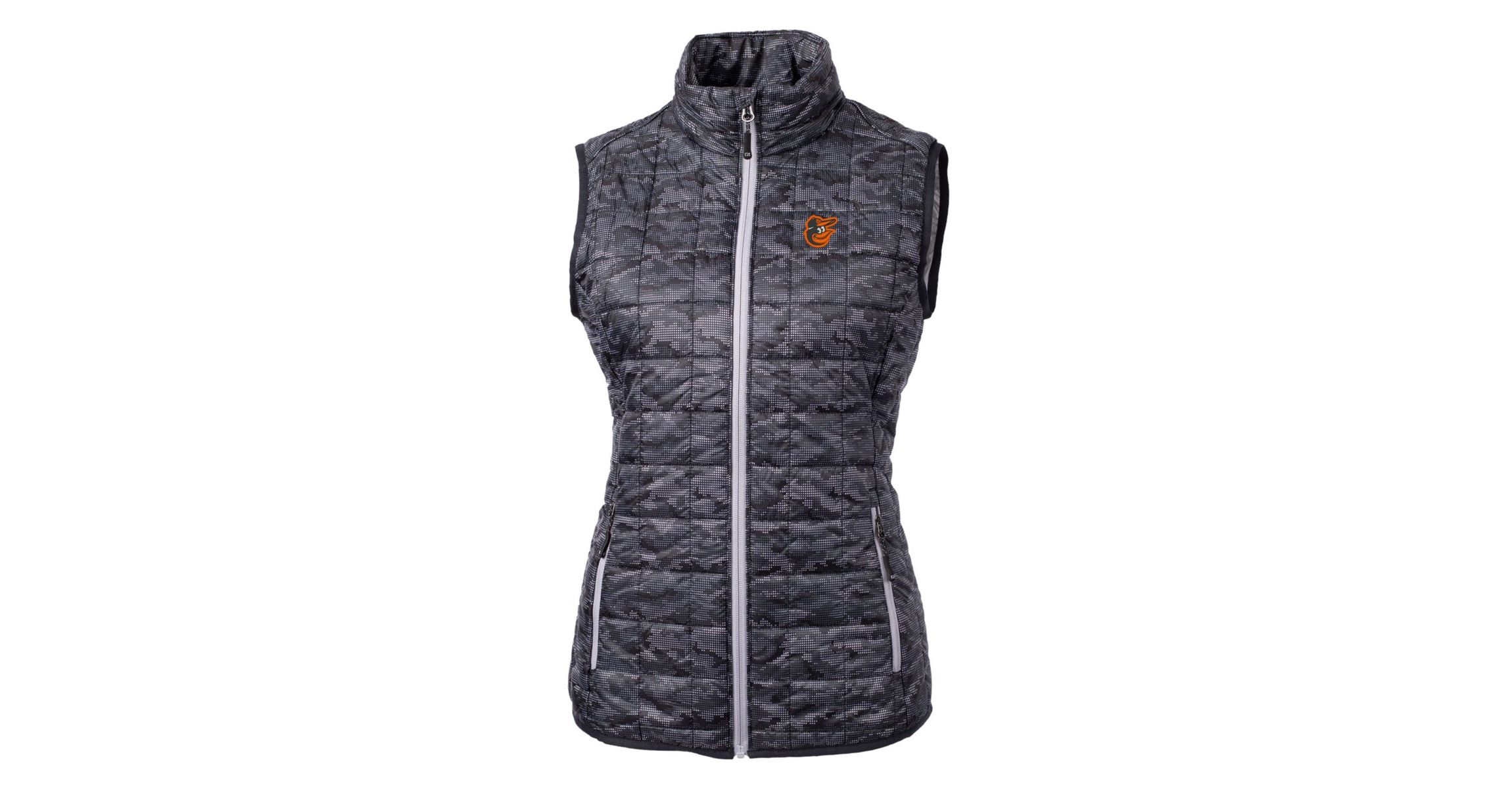 MLB Baltimore Orioles Rainier PrimaLoft Eco Printed Full-Zip Puffer Vest