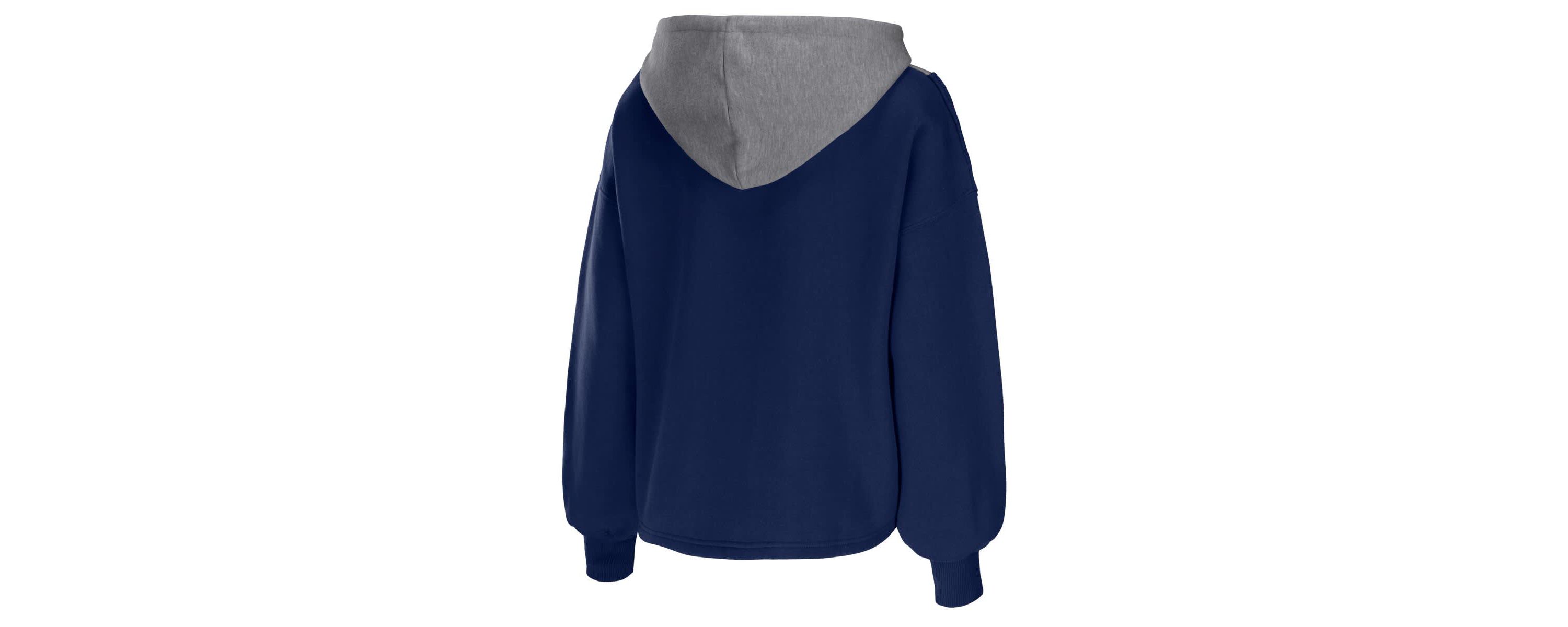 NBA Dallas Mavericks Pieced Quarter-Zip Hoodie Jacket