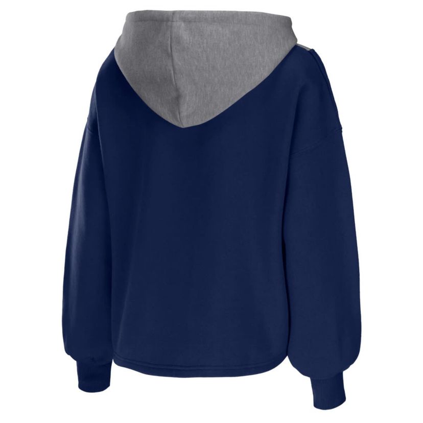 NBA Dallas Mavericks Pieced Quarter-Zip Hoodie Jacket