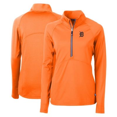 MLB Detroit Tigers Adapt Eco Knit Stretch Recycled Half-Zip Pullover Top