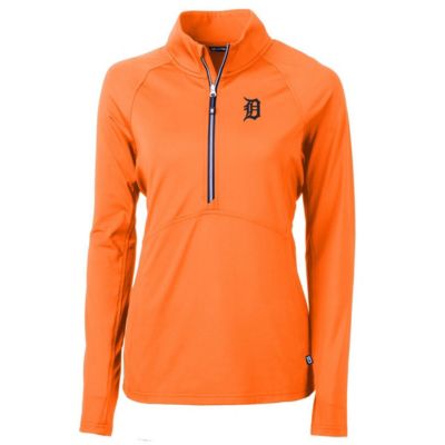 MLB Detroit Tigers Adapt Eco Knit Stretch Recycled Half-Zip Pullover Top