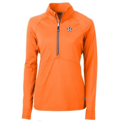 MLB Houston Astros Adapt Eco Knit Stretch Recycled Half-Zip Pullover Top