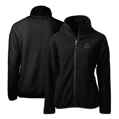 MLB Miami Marlins Cascade Eco Sherpa Fleece Full-Zip Jacket