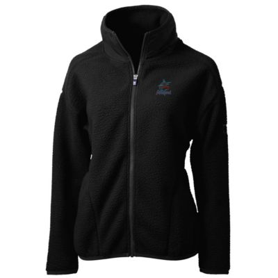 MLB Miami Marlins Cascade Eco Sherpa Fleece Full-Zip Jacket