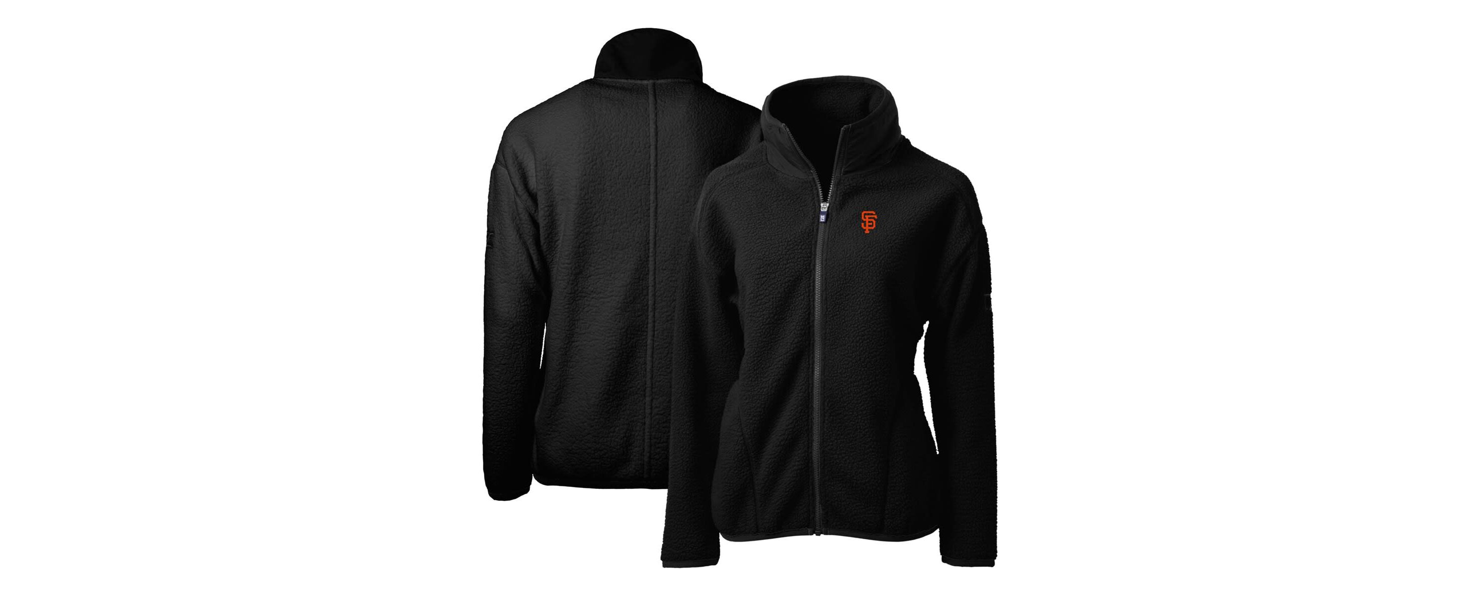 MLB San Francisco Giants Cascade Eco Sherpa Fleece Full-Zip Jacket