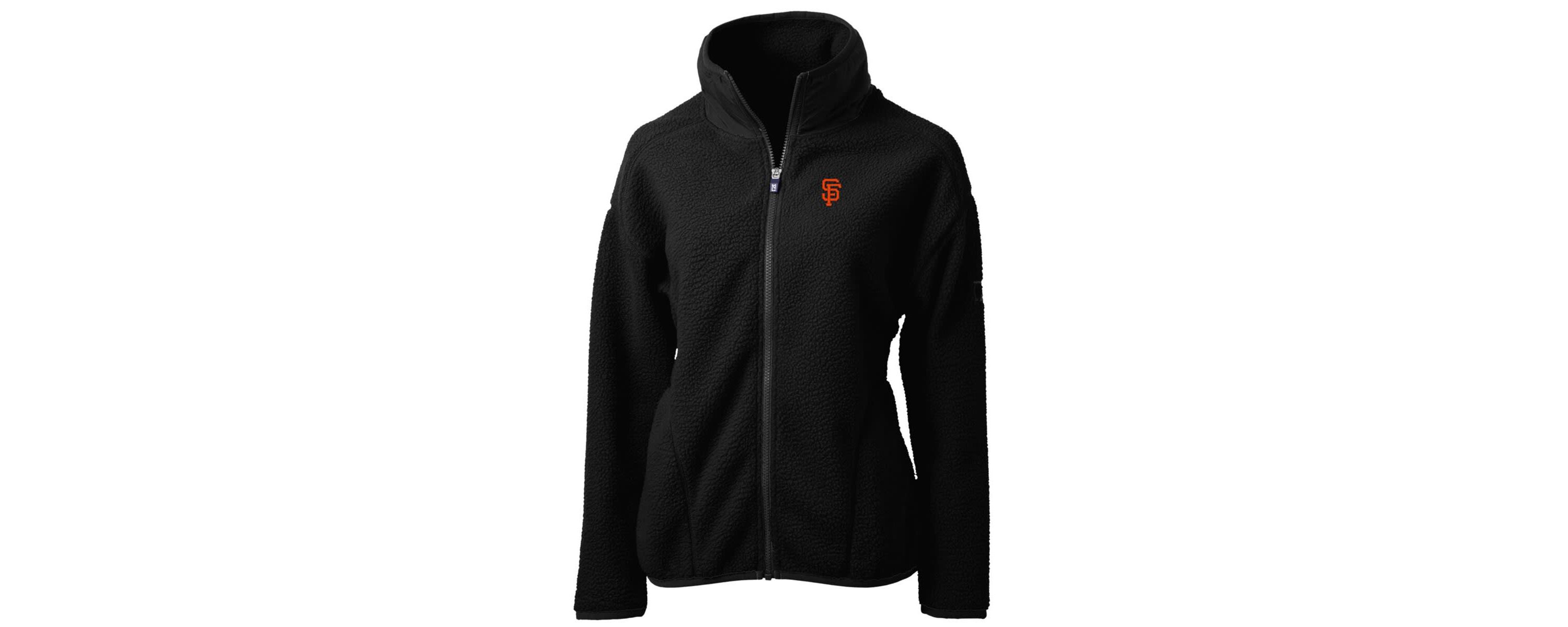MLB San Francisco Giants Cascade Eco Sherpa Fleece Full-Zip Jacket