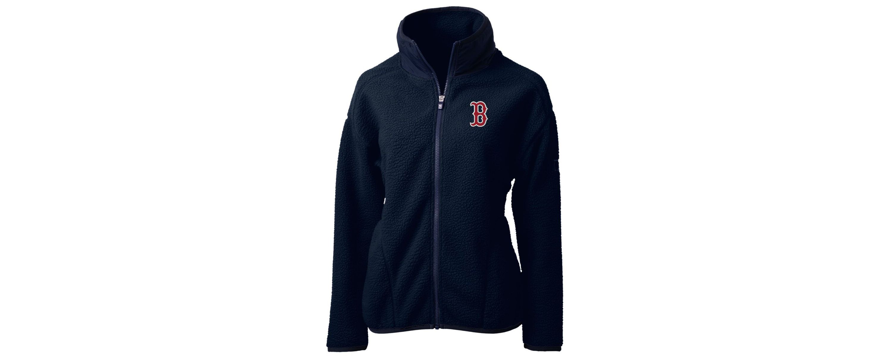 Boston Red Sox MLB Boston Sox Cascade Eco Sherpa Fleece Full-Zip Jacket