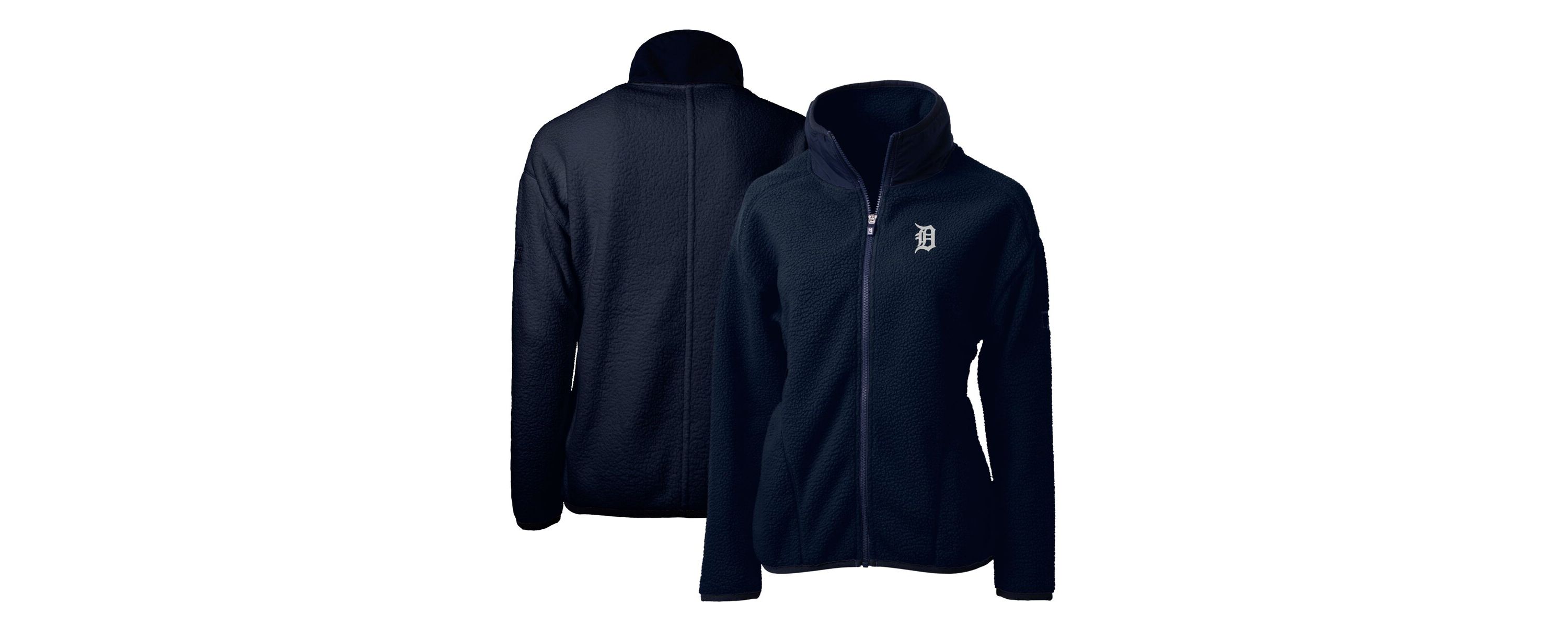 MLB Detroit Tigers Cascade Eco Sherpa Fleece Full-Zip Jacket