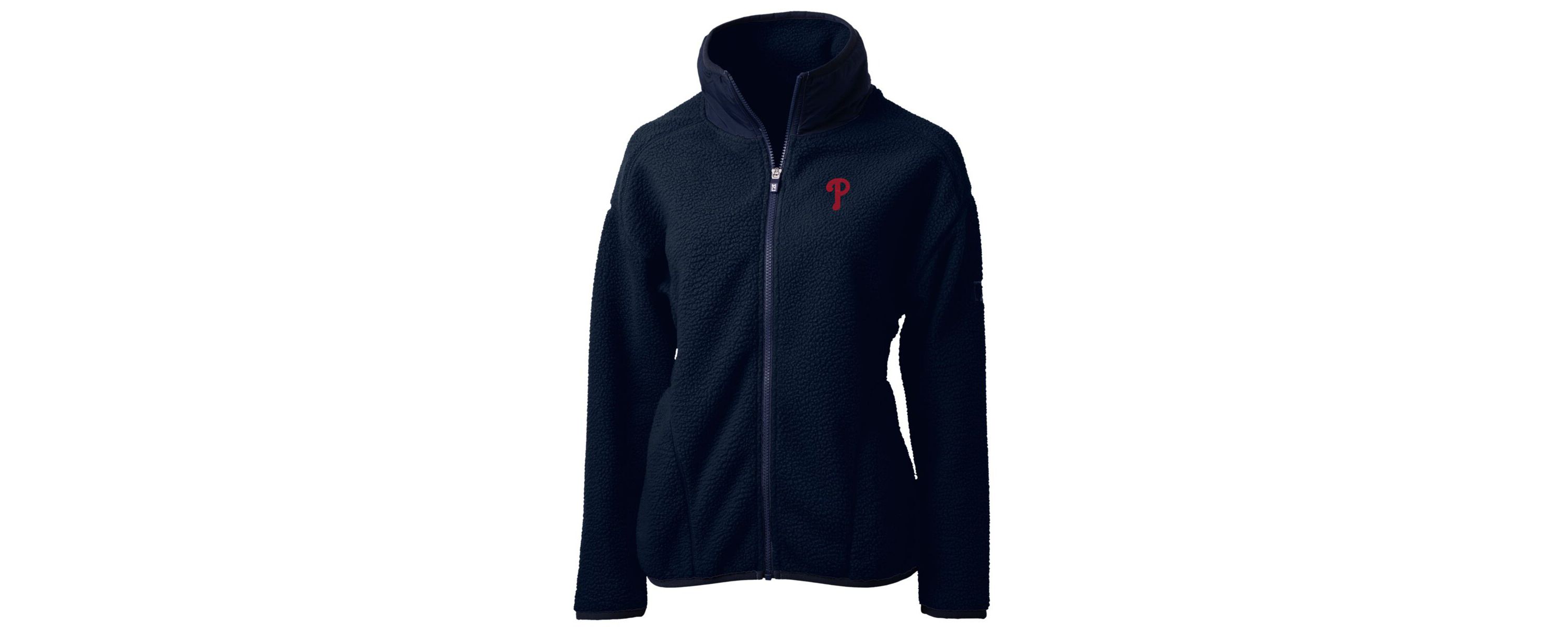MLB Philadelphia Phillies Cascade Eco Sherpa Fleece Full-Zip Jacket
