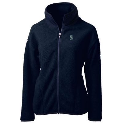 MLB Seattle Mariners Cascade Eco Sherpa Fleece Full-Zip Jacket