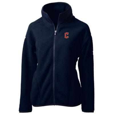 MLB Cleveland Guardians Cascade Eco Sherpa Fleece Full-Zip Jacket