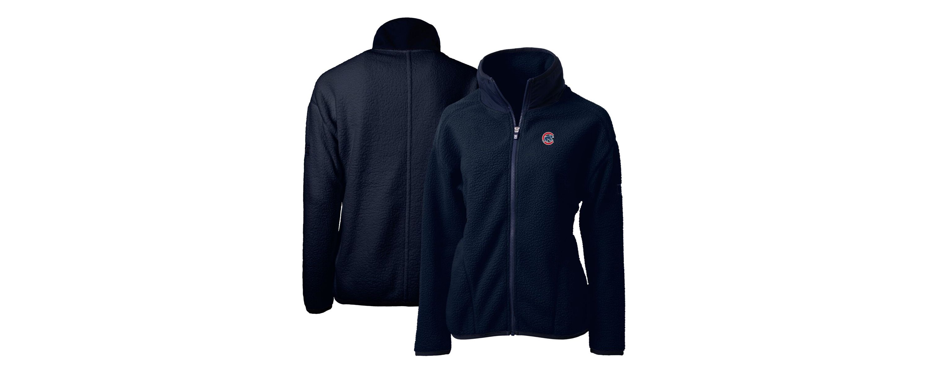 MLB Chicago Cubs Cascade Eco Sherpa Fleece Full-Zip Jacket
