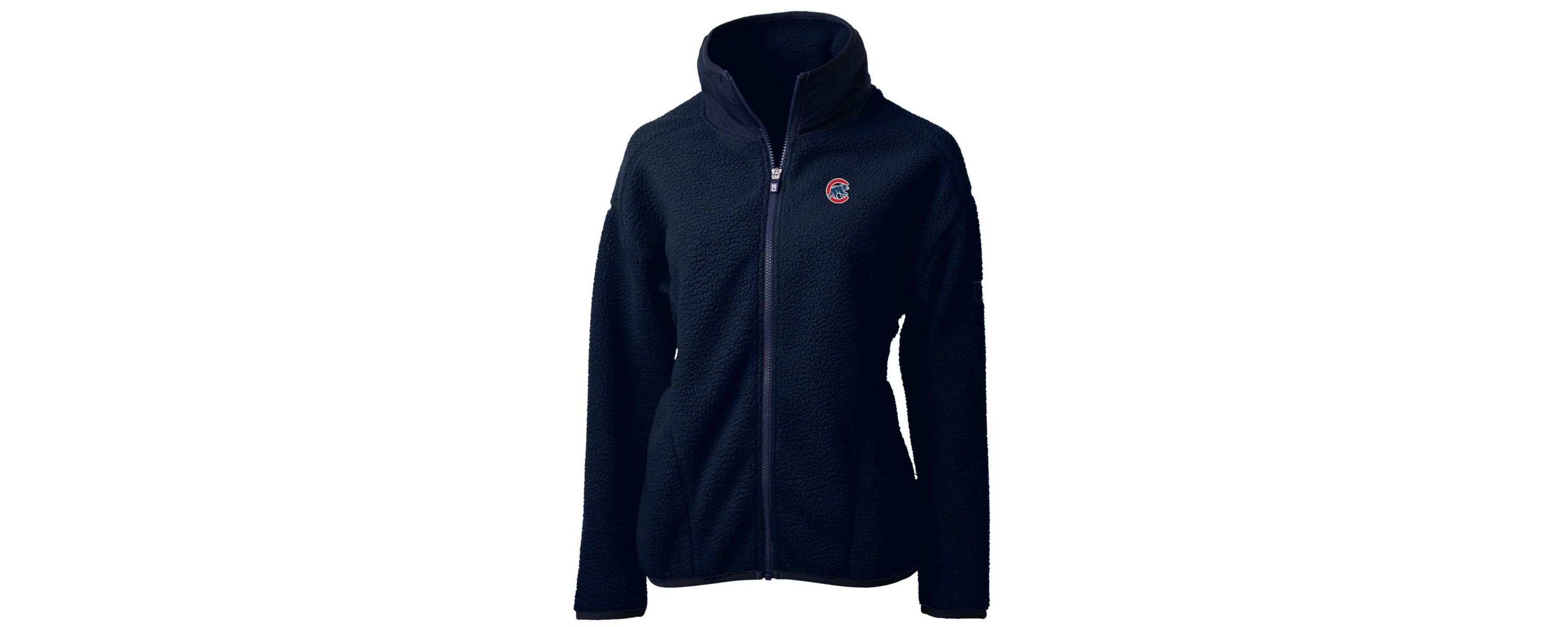 MLB Chicago Cubs Cascade Eco Sherpa Fleece Full-Zip Jacket