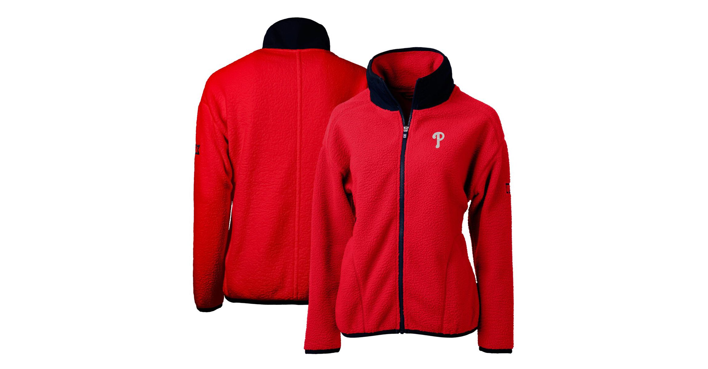 MLB Philadelphia Phillies Cascade Eco Sherpa Fleece Full-Zip Jacket