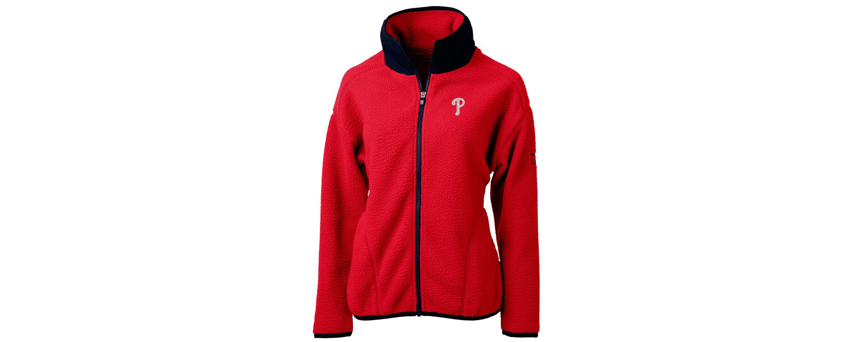 MLB Philadelphia Phillies Cascade Eco Sherpa Fleece Full-Zip Jacket