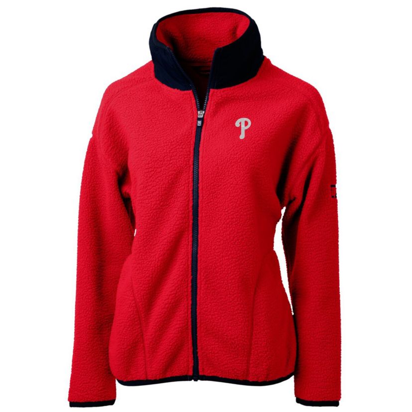 MLB Philadelphia Phillies Cascade Eco Sherpa Fleece Full-Zip Jacket