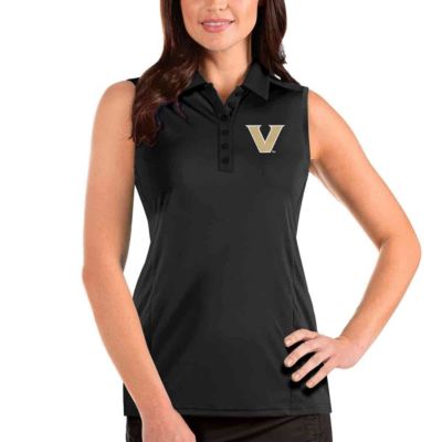 NCAA Vanderbilt Commodores Team Logo Tribute Sleeveless Polo