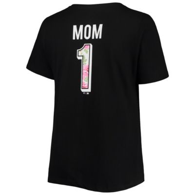 Chicago White Sox MLB Plus #1 Mom 2-Hit V-Neck T-Shirt