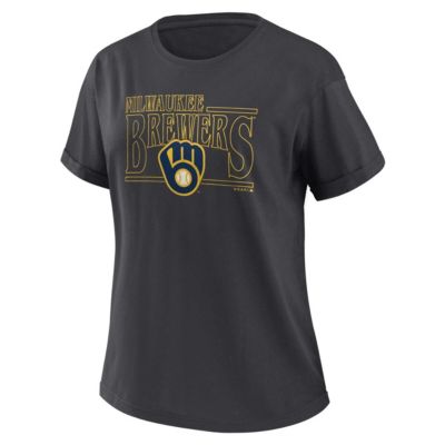 MLB Milwaukee Brewers Oversized Boyfriend T-Shirt