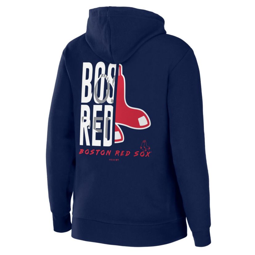 Boston Red Sox MLB Boston Sox Sponge Fleece Full-Zip Hoodie