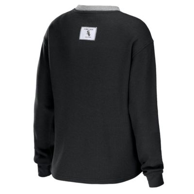 Chicago White Sox MLB Waffle Henley Long Sleeve T-Shirt