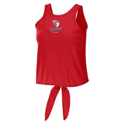 MLB Cleveland Guardians Open Back Twist Tie Tank Top