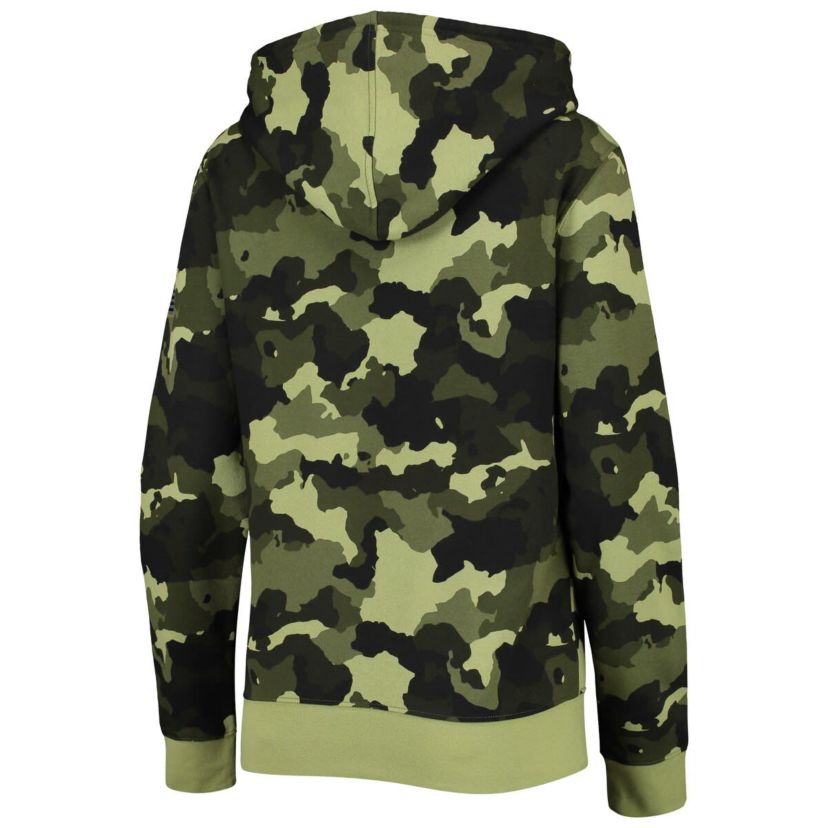 Boston Red Sox MLB Boston Sox 2022 MLB Armed Forces Day Full-Zip Hoodie