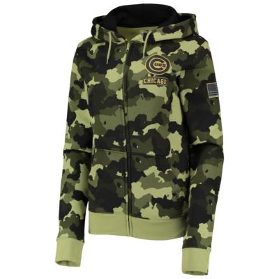 MLB Chicago Cubs 2022 Armed Forces Day Full-Zip Hoodie