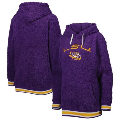 NCAA LSU Tigers Game Over Sherpa Pullover Hoodie